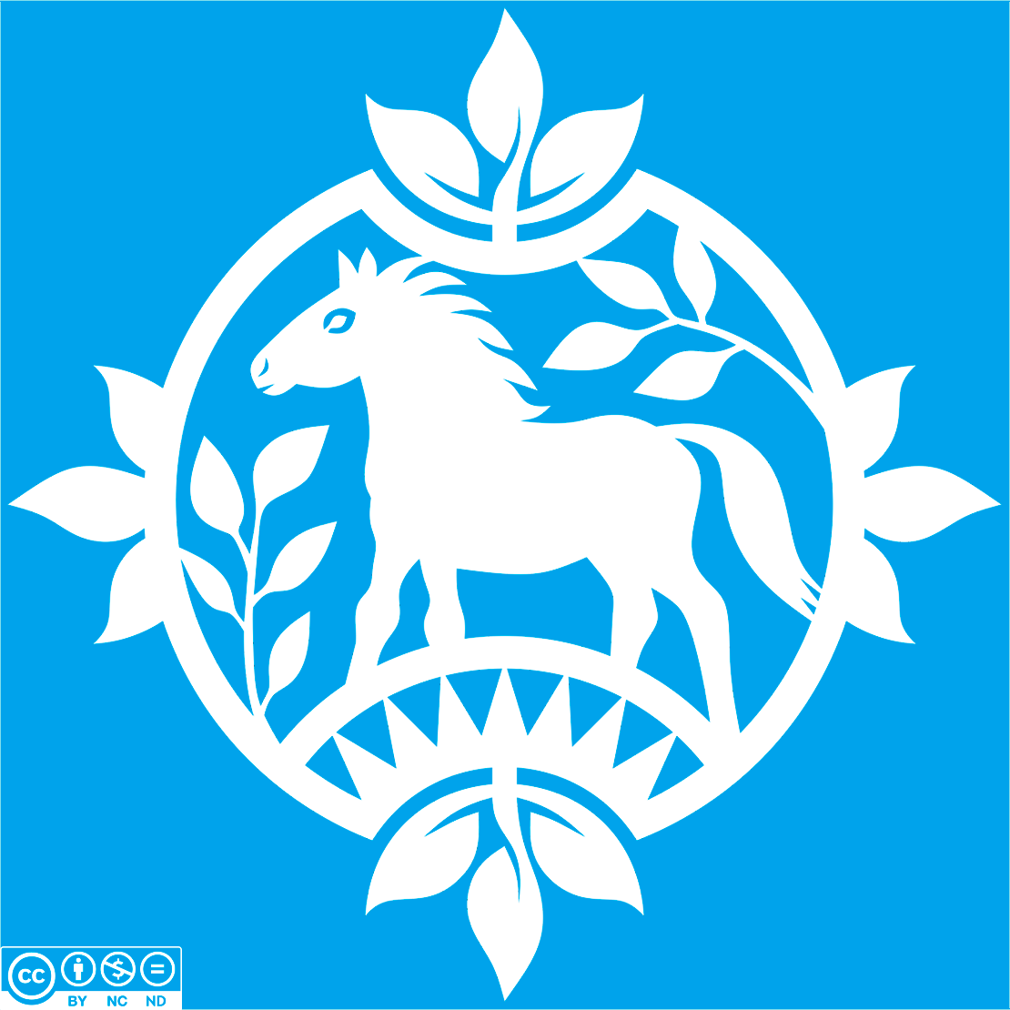 Лошадь в рамке
